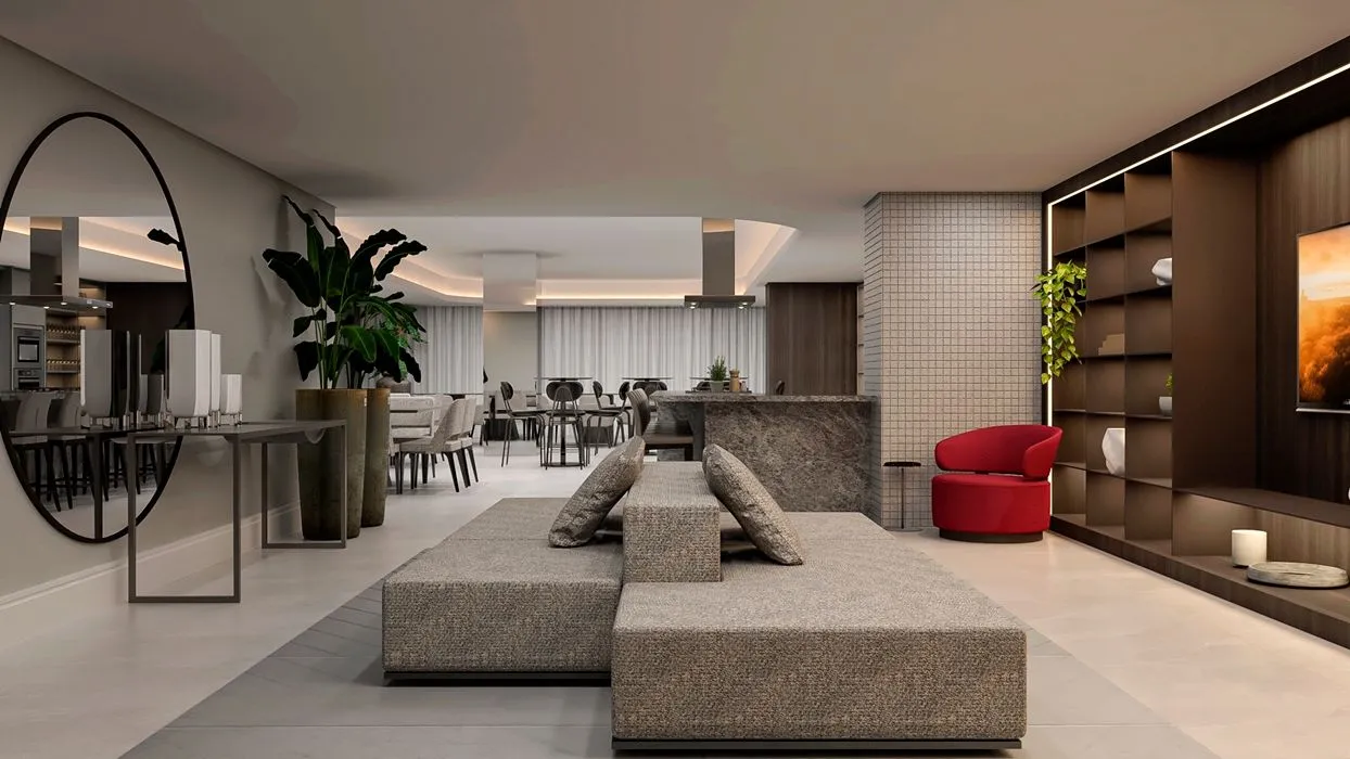 Apartamento com 1 quarto, 4 banheiros e 2 vagas — photo 5