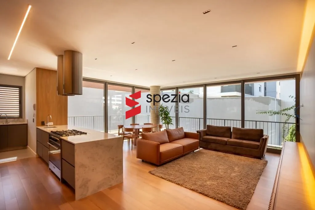 3-bedroom apartment with a grill on the balcony in Curitiba — photo 7