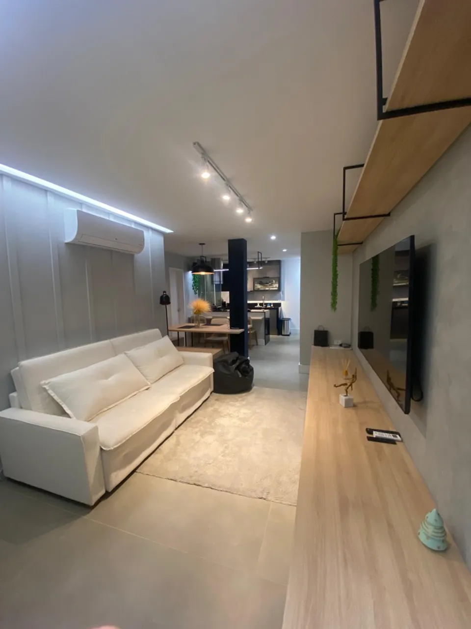 Furnished apartment, 60 m², with a washing machine