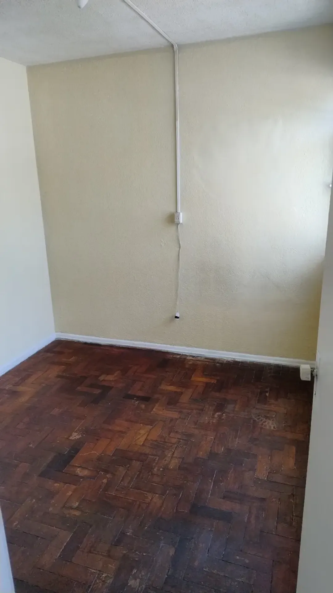 Wood or laminate floors in a one-bedroom apartment, 40 m² — photo 3