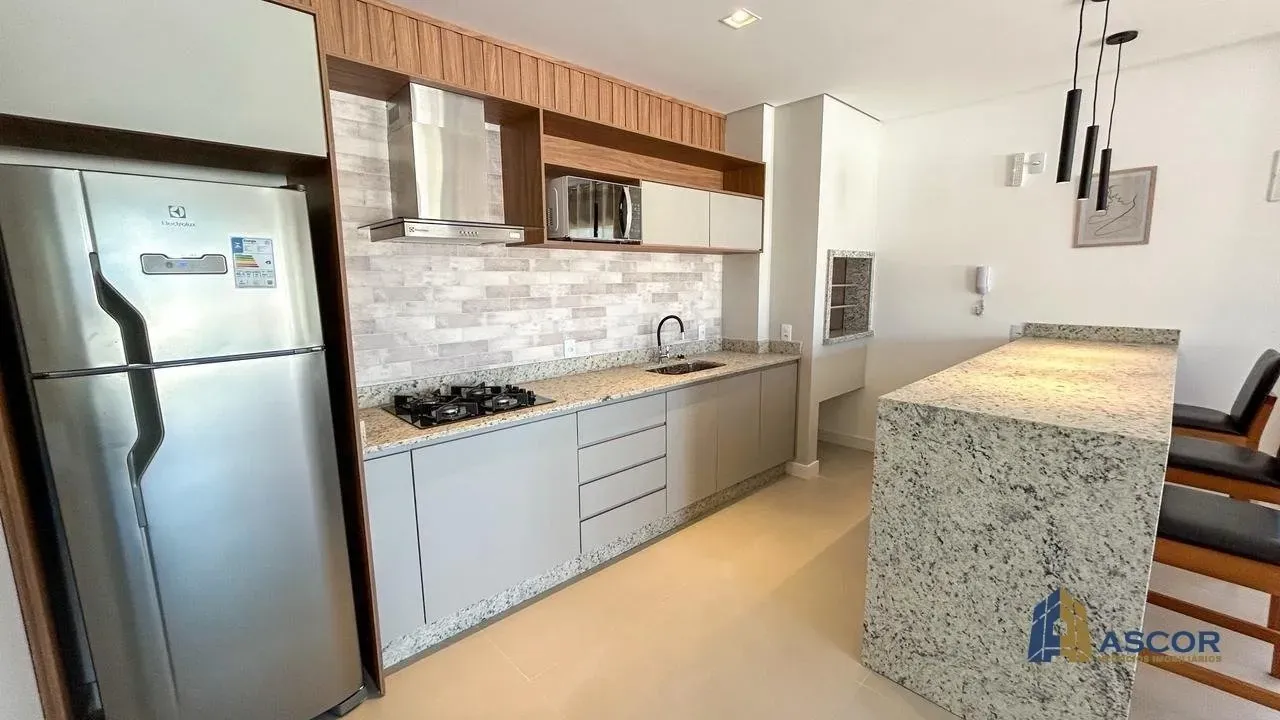 Furnished 1-bedroom apartment with open kitchen and grill — photo 16