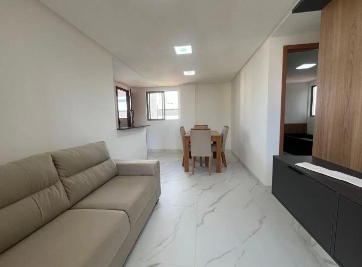 Unfurnished 60 m² apartment with open-plan kitchen — photo 7