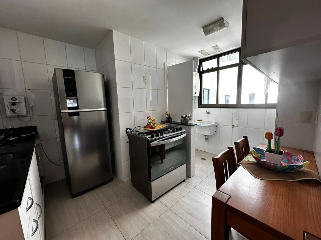 Furnished apartment with 3 bedrooms and a closed kitchen — photo 5