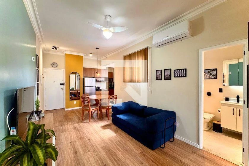 Mountain view in a one-bedroom apartment, 46 m² — photo 7