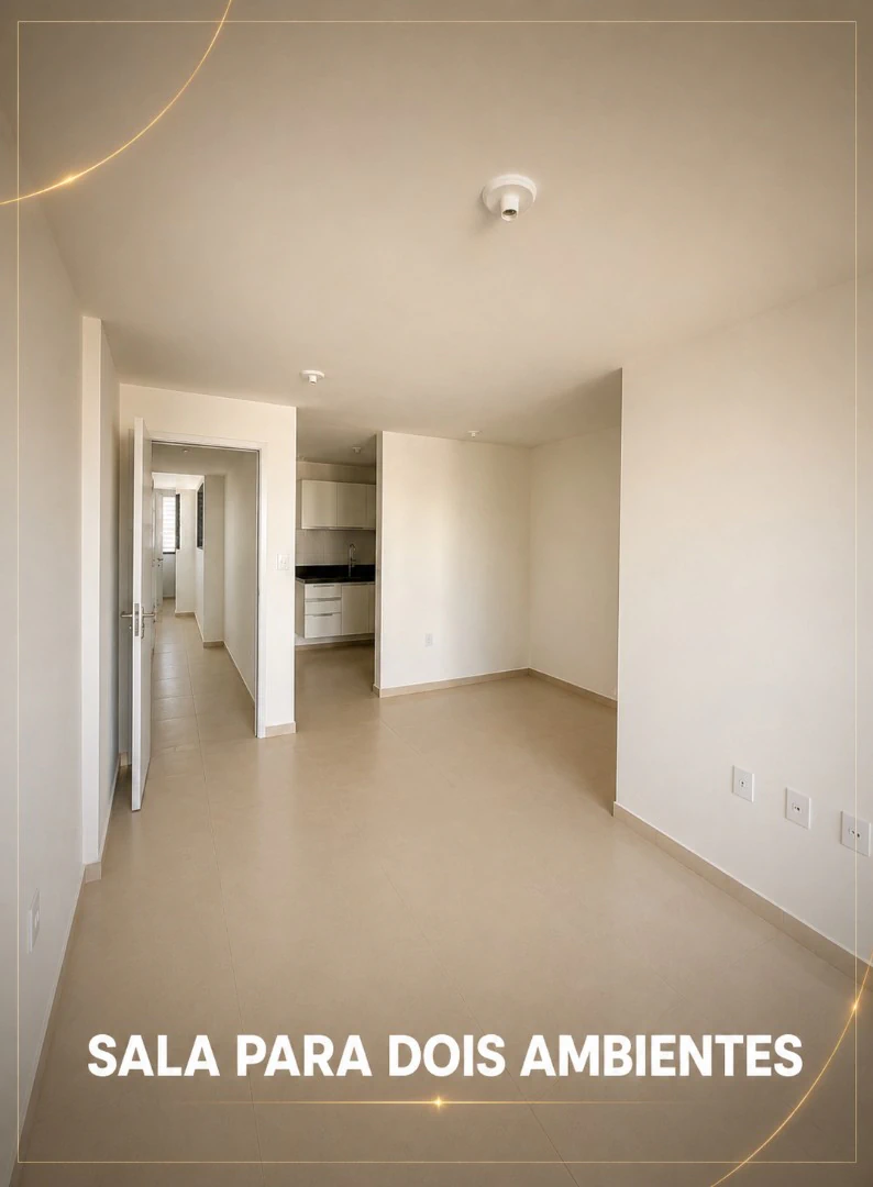 Unfurnished 3-bedroom apartment with open-plan kitchen — photo 5