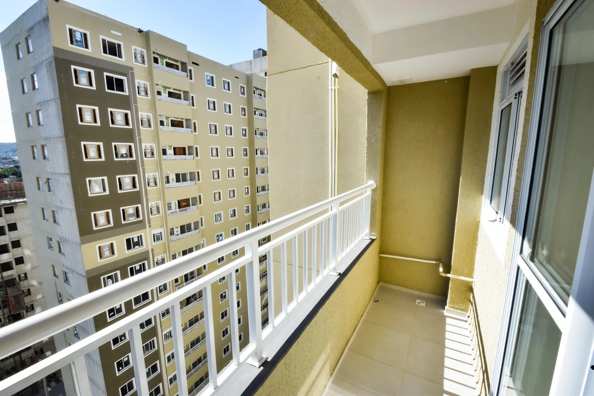 Mountain view in a 2-bedroom apartment, 42 m²