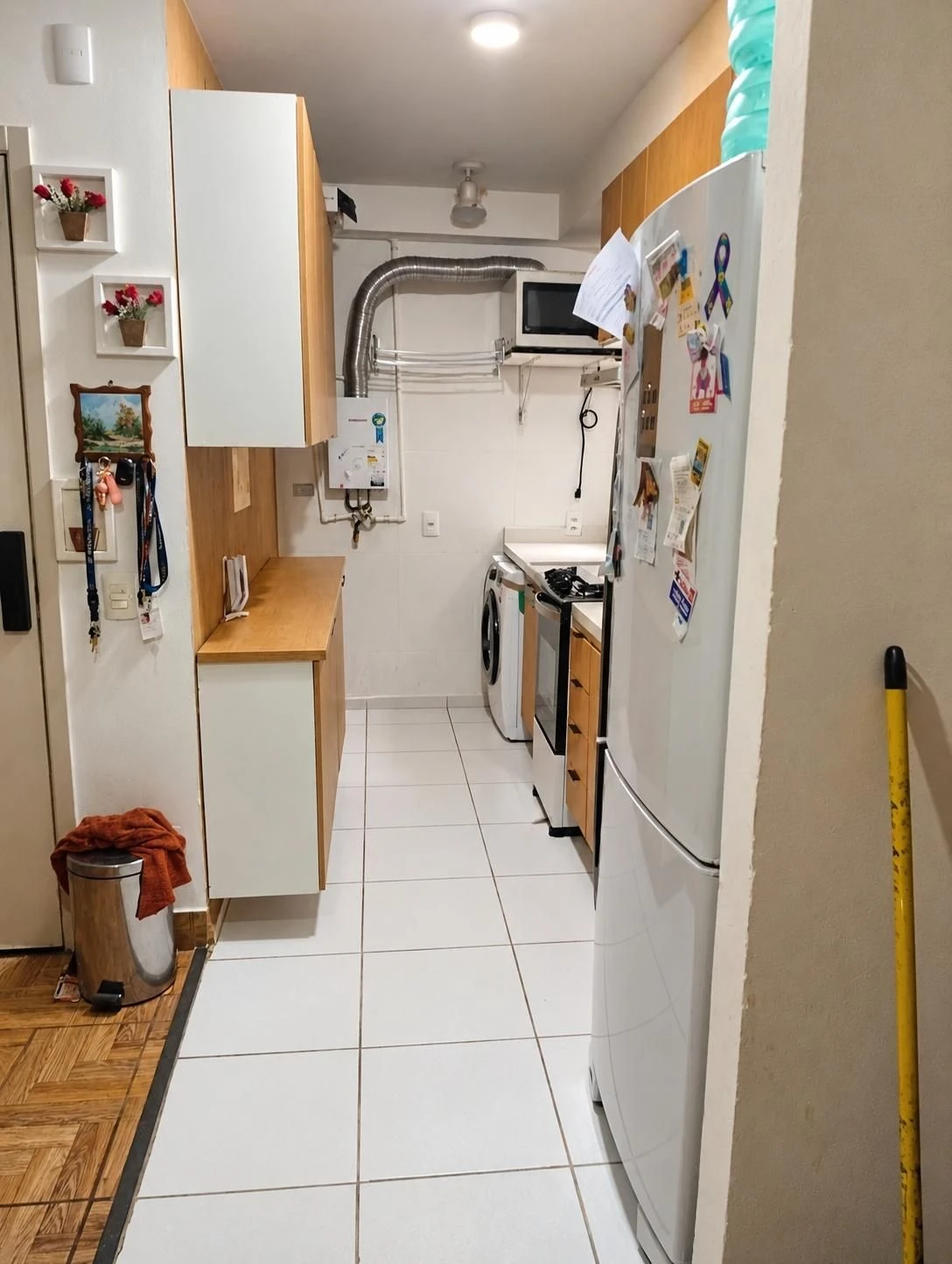Apartamento mobiliado de 2 quartos com espaço de home office