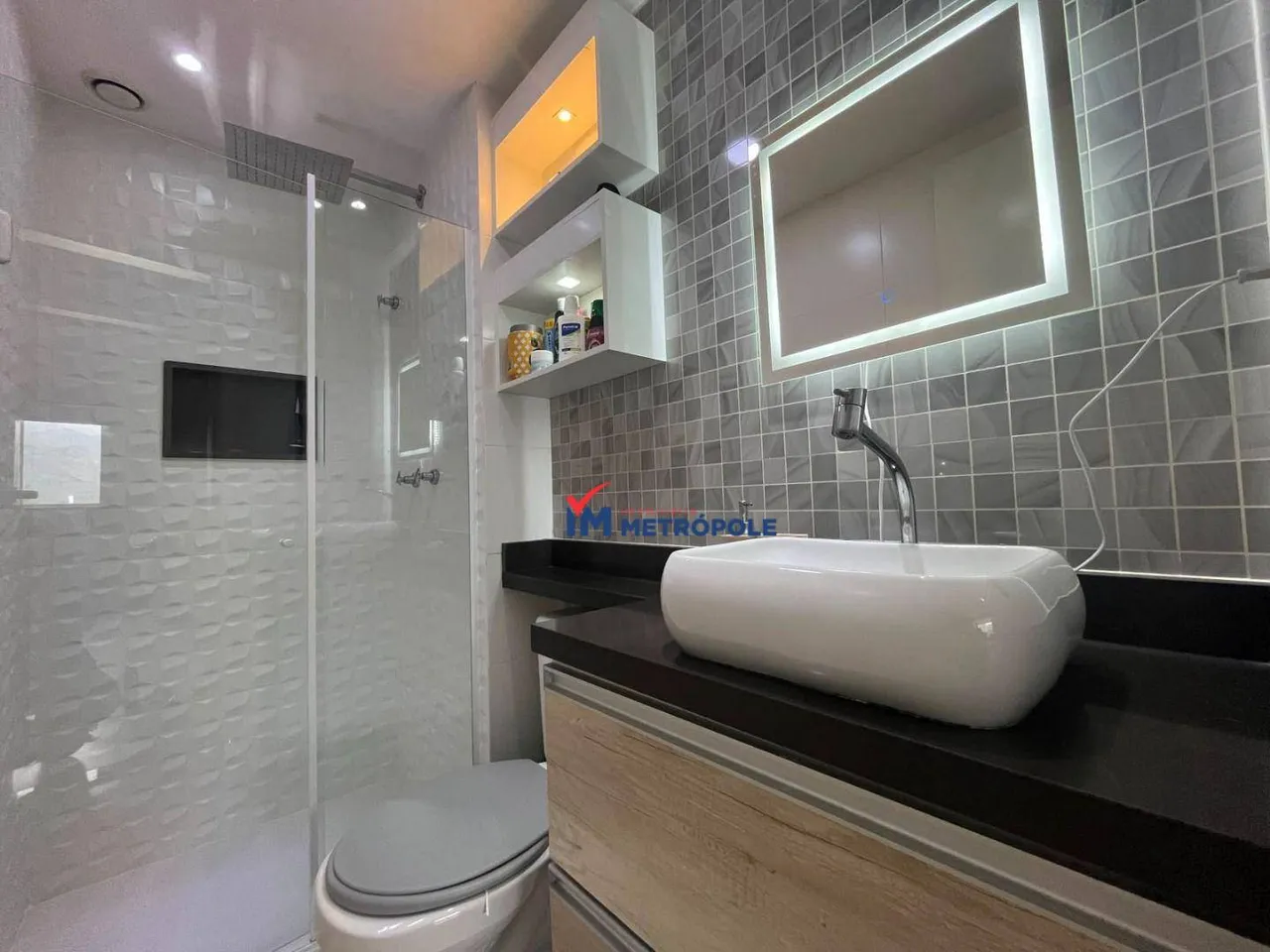 Furnished apartment with 3 bedrooms and an American-style kitchen 72 m² — photo 13