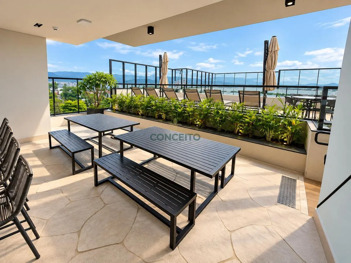 Furnished apartment, 69 m², with a grill on the balcony — photo 42