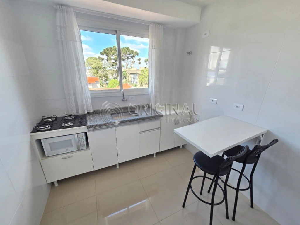 Furnished one-bedroom, 25 m² apartment in Curitiba