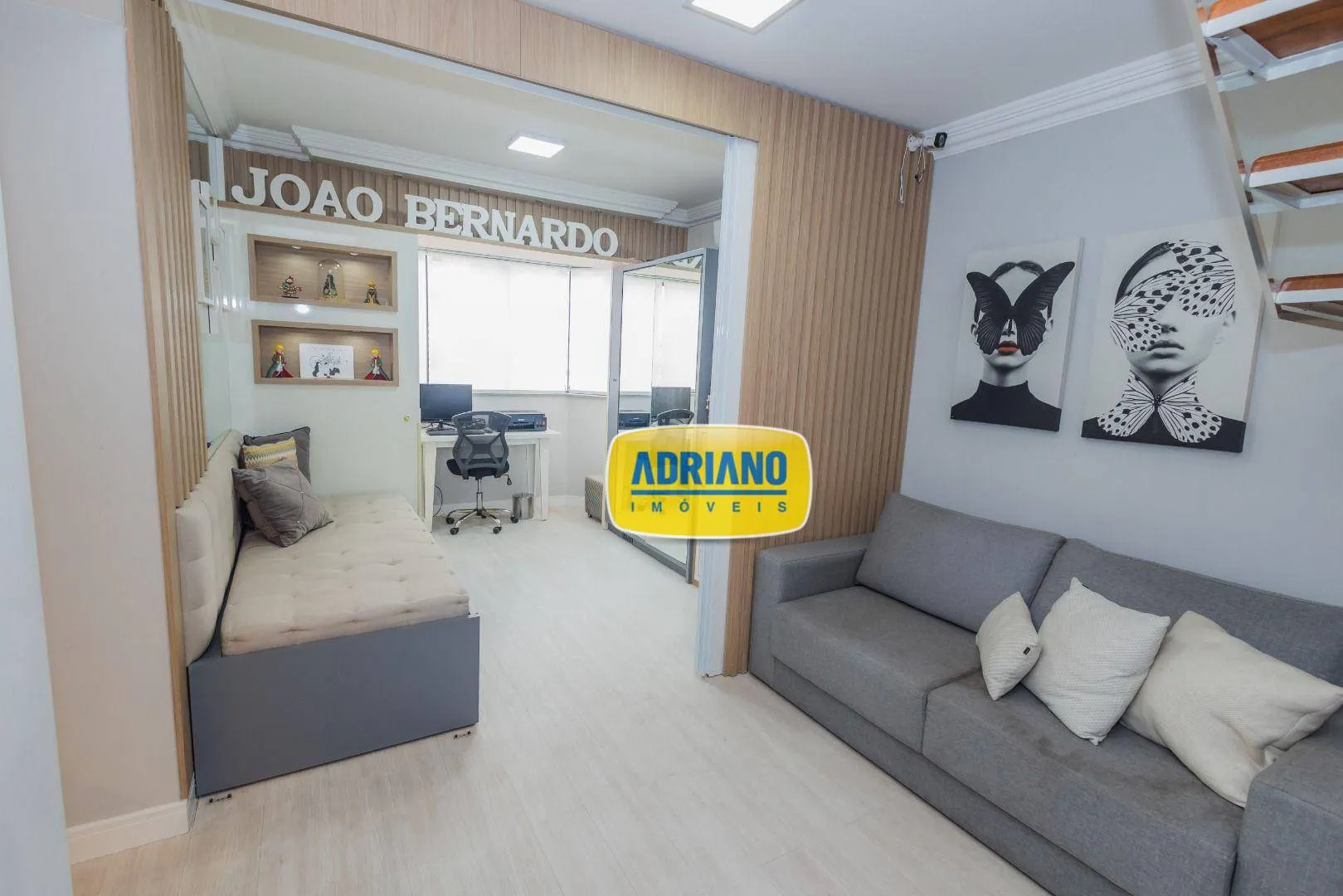 Furnished 4-bedroom apartment with open-plan kitchen — photo 21