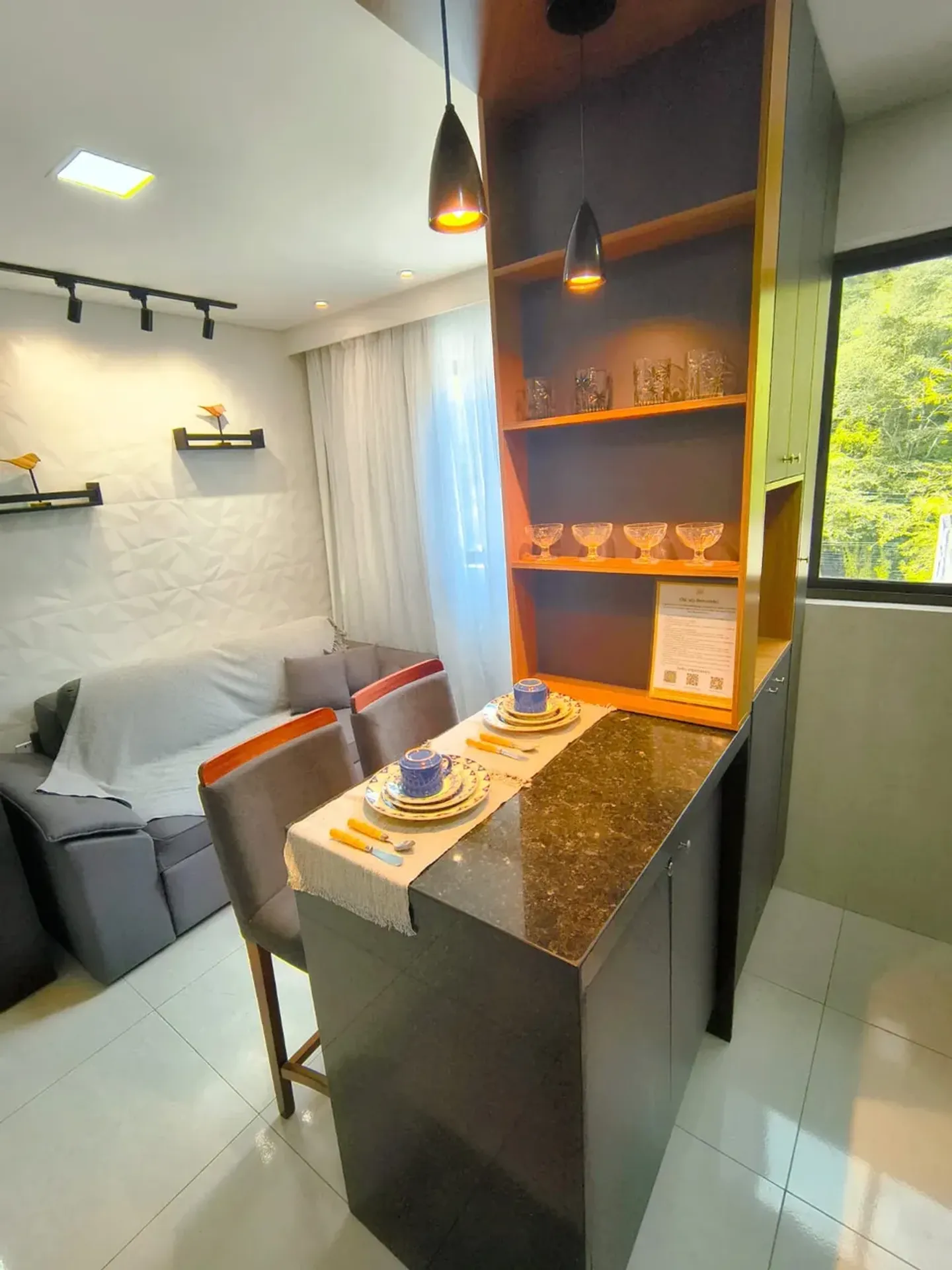 Apartamento mobiliado de 1 quarto com cozinha americana — photo 11