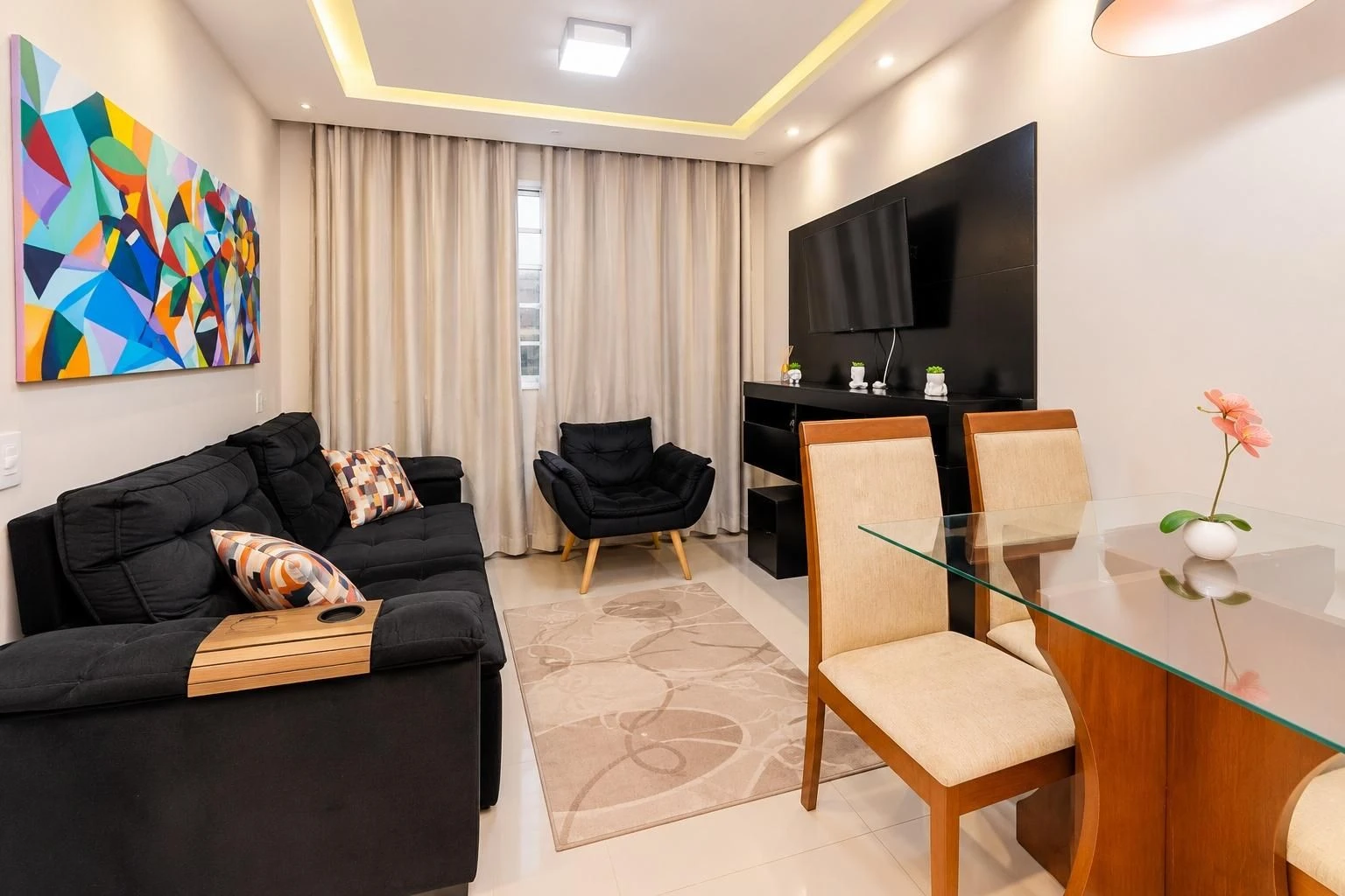 Departamento de 2 dormitorios con lavadora en Rio de Janeiro