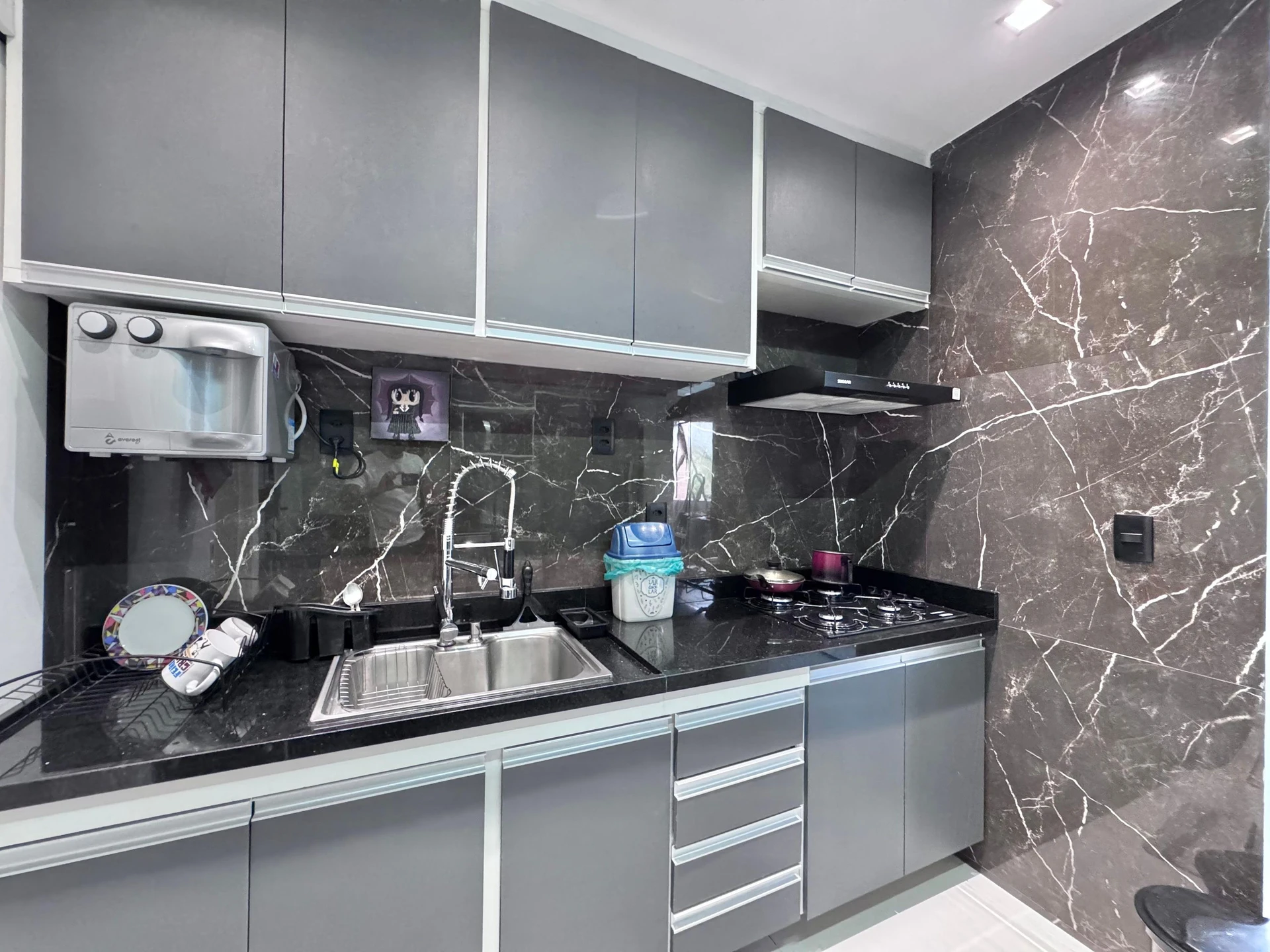 Apartamento mobiliado com cozinha americana a gás — photo 11