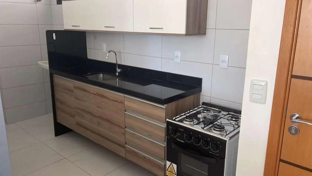 Studio de 21 m² com 1 banheiro e 1 vaga