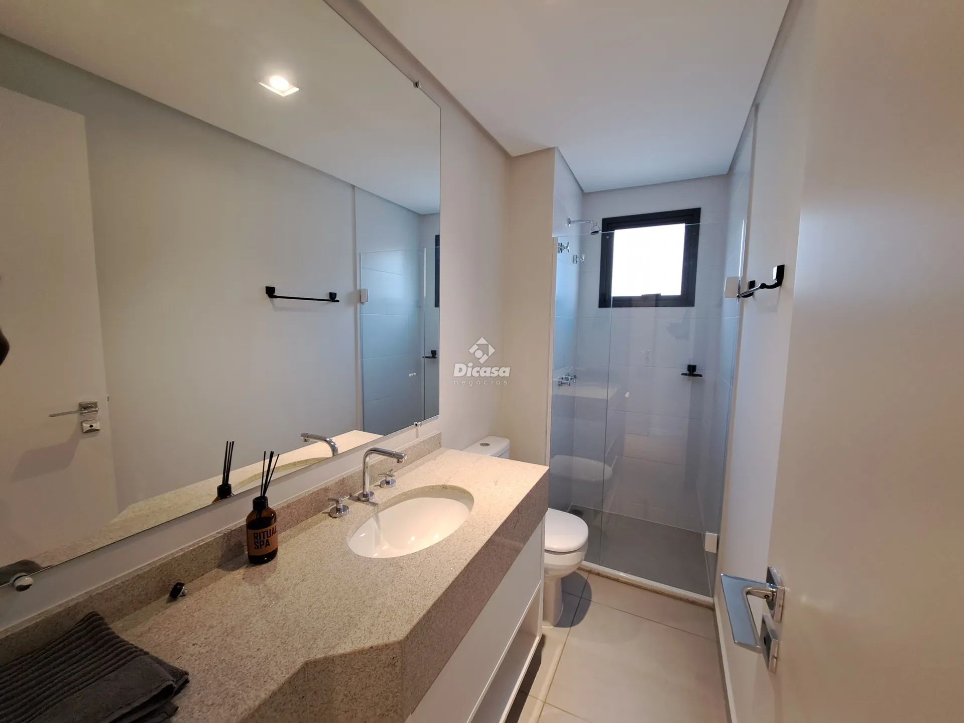 Glass-enclosed balcony in a 2-bedroom apartment, 68 m² — photo 4