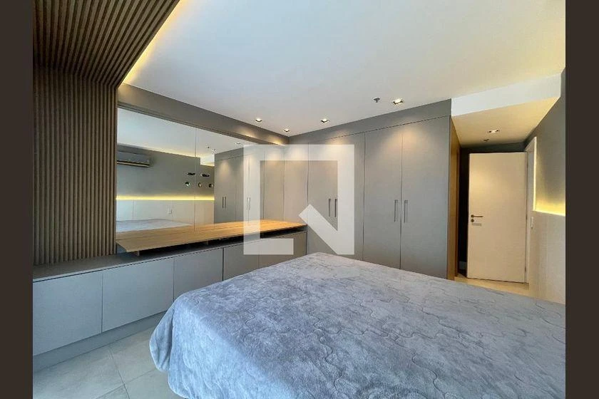 Apartamento mobiliado de 1 quarto em condomínio com academia — photo 9