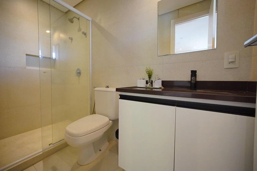 Kitnet mobiliada com varanda, studio com 1 quarto — photo 11