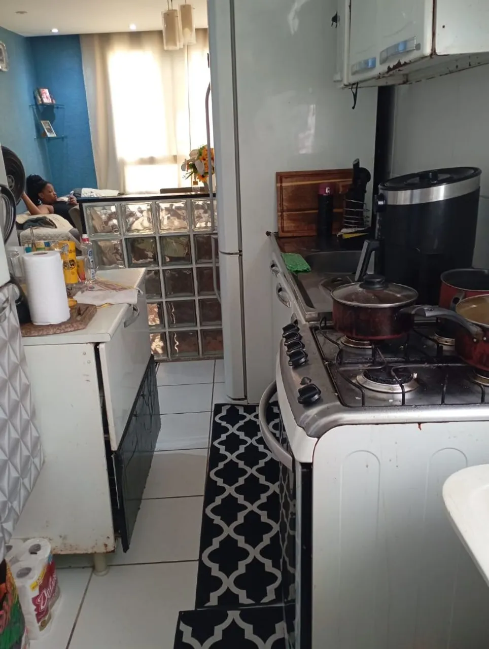 2-bedroom apartment with a washing machine — photo 13