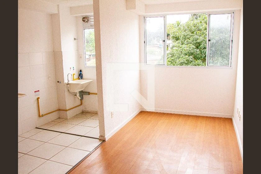 2-bedroom rental apartment with 45 m² and 1 bath — photo 2