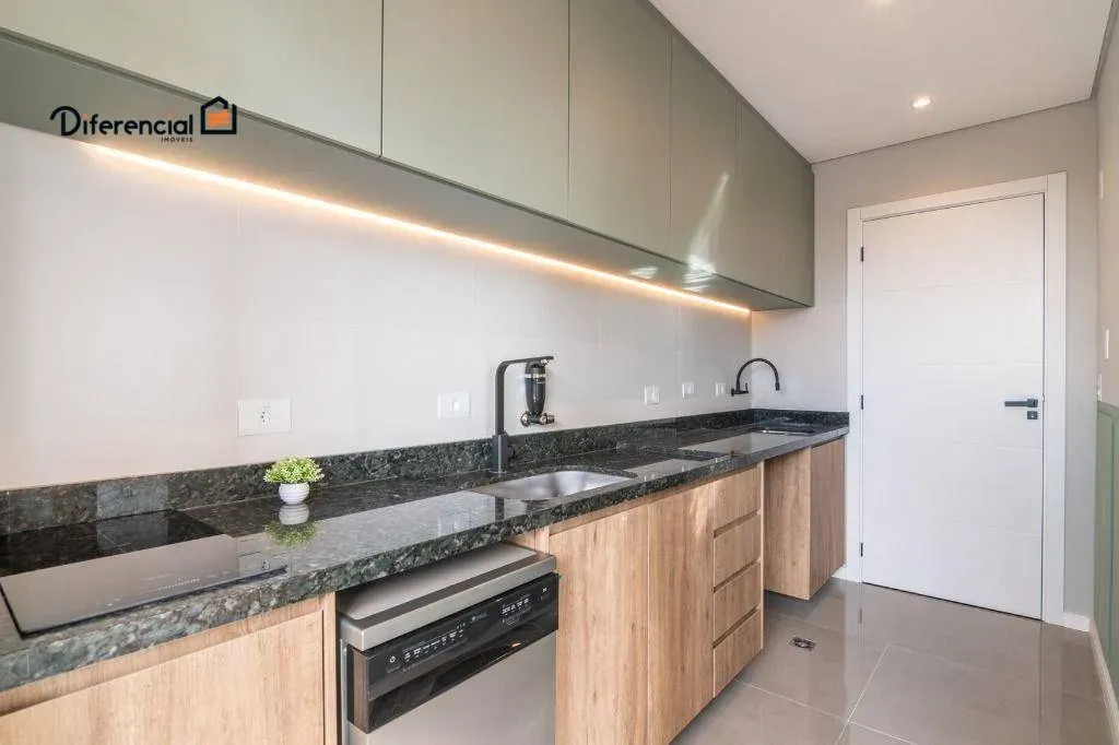 1-bedroom apartment with open-plan kitchen and BBQ balcony — photo 6