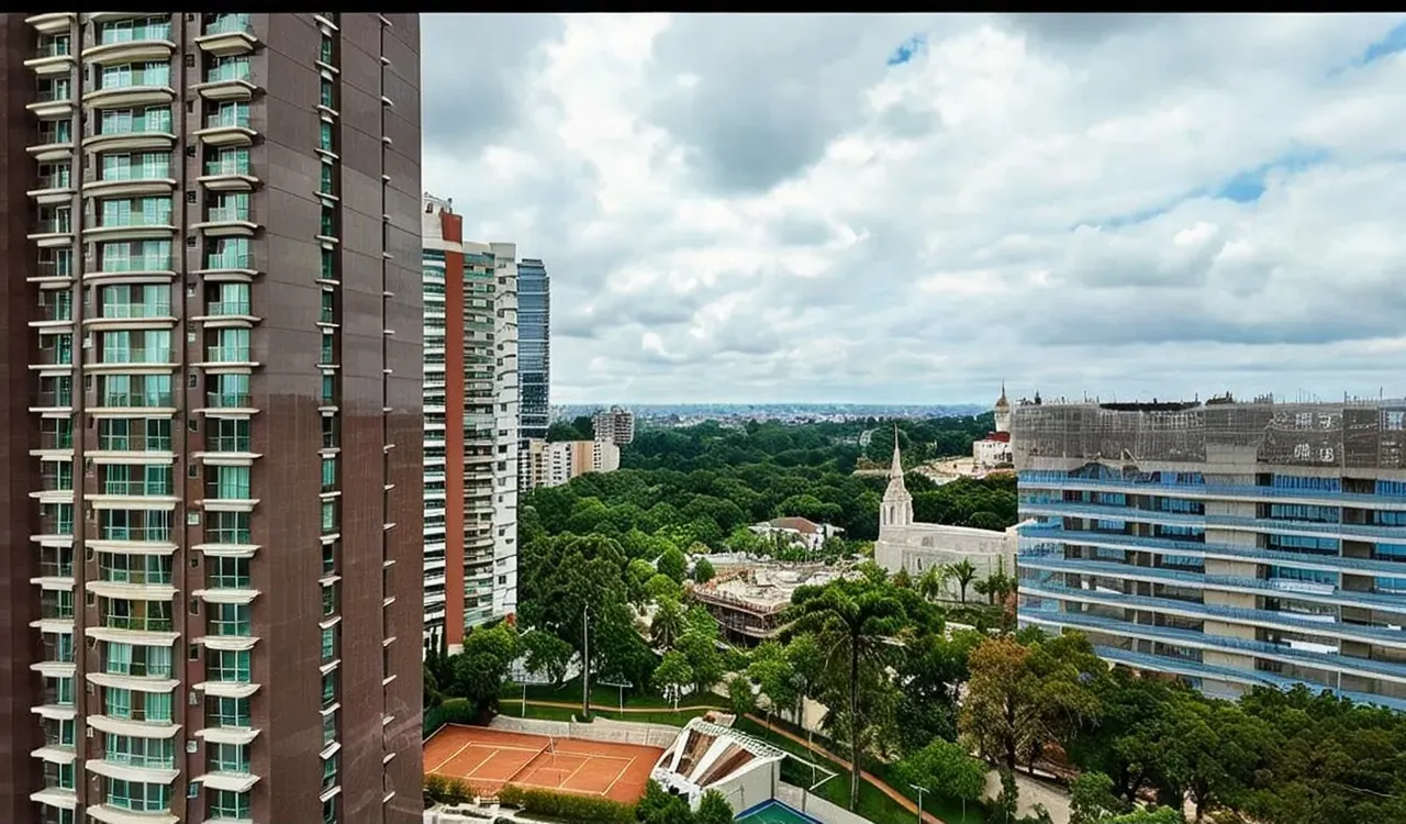 4-bedroom apartment with a park view in Curitiba — photo 18