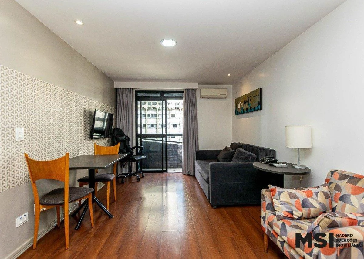 Apartamento mobiliado de 1 quarto com vista para a cidade — photo 6