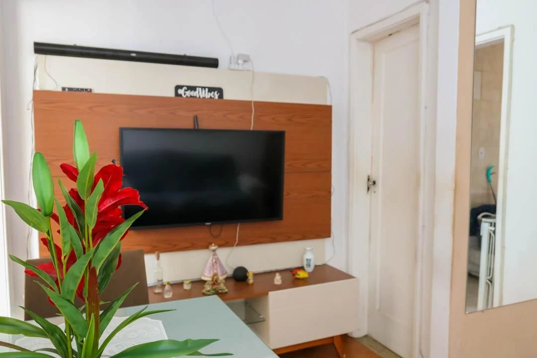 Apartamento mobiliado, 61 m², com máquina de lavar
