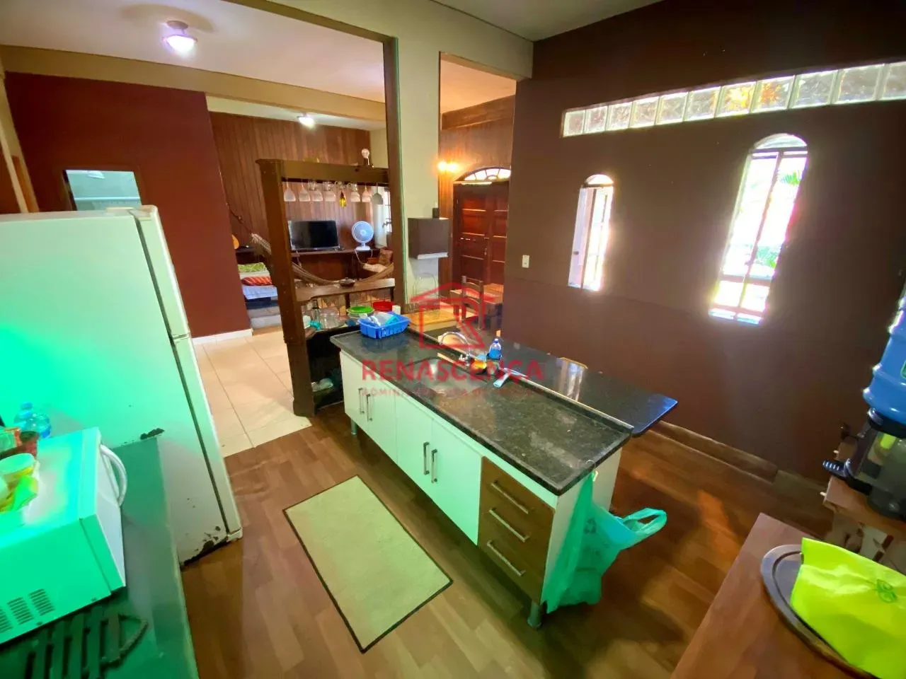 Furnished duplex house with an open-plan gas kitchen — photo 2