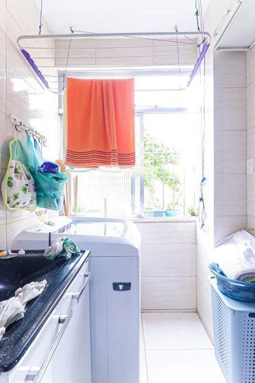 Washing machine in a 2-bedroom apartment, 72 m² — photo 28