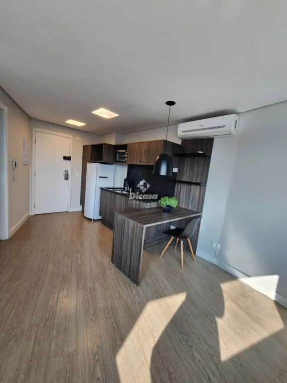 Furnished 1-bedroom apartment with an open-plan kitchen — photo 8