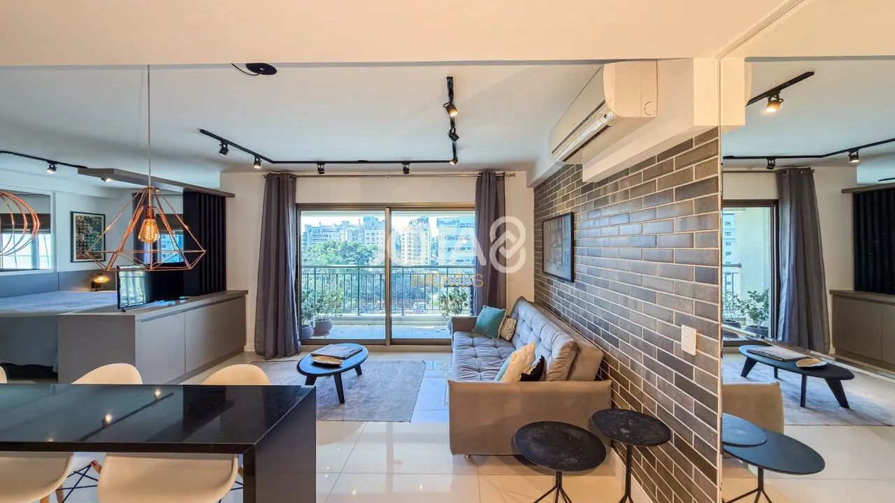 Apartamento mobiliado de 1 quarto (85 m²) com varanda — photo 3