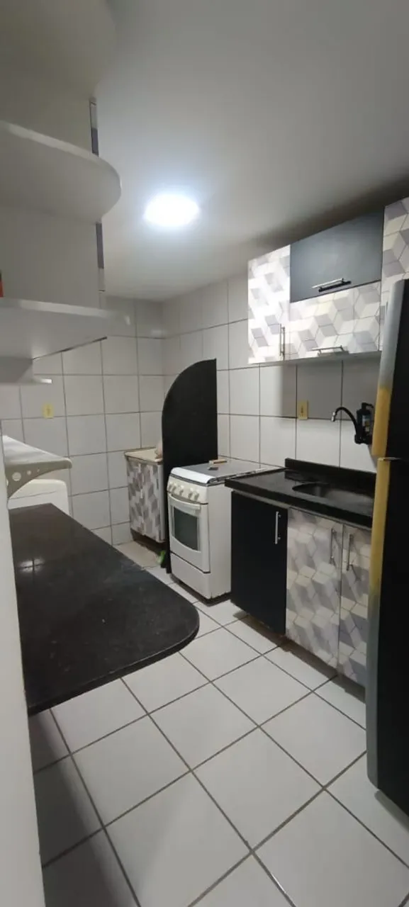 Apartamento com 3 quartos e cozinha fechada a gás