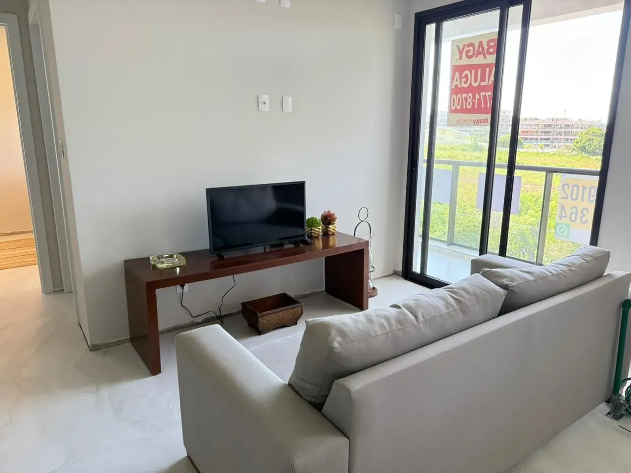 Furnished penthouse with terrace and balcony built-in grill — photo 14
