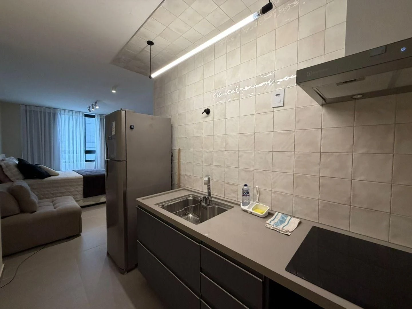 Jacuzzi y 1 dormitorio: departamento de 30 m² — photo 6