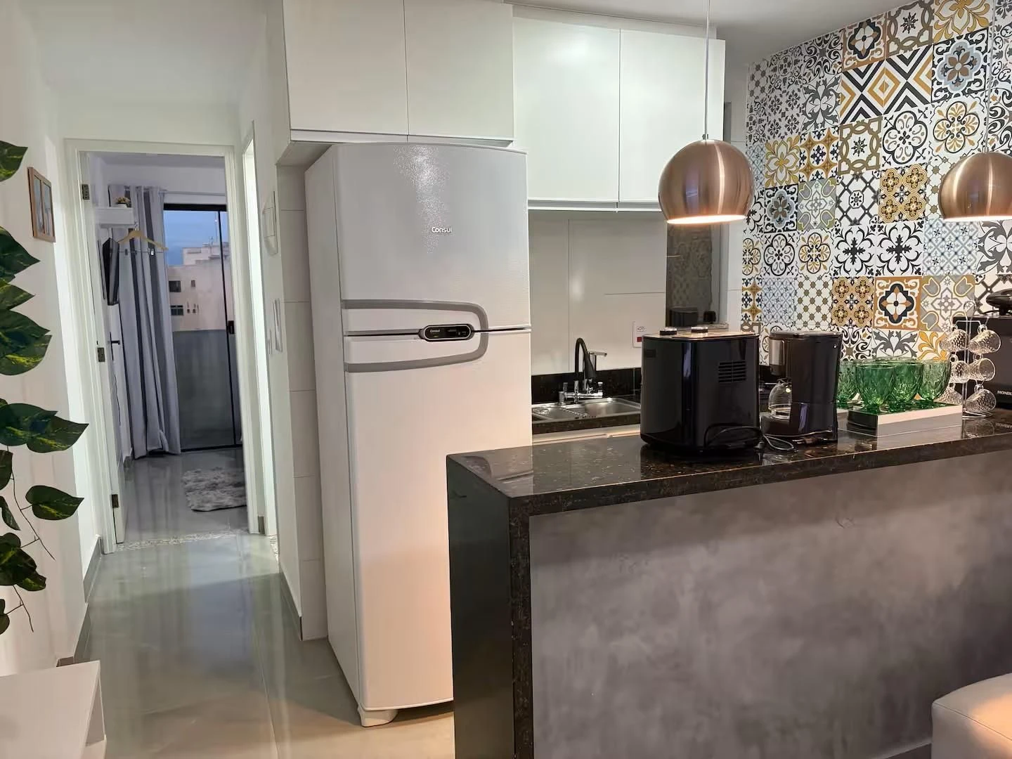 Apartamento mobiliado de 1 quarto com cozinha americana — photo 10