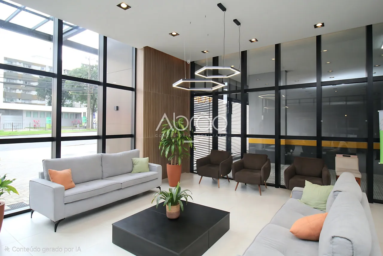 Furnished 1-bedroom apartment with an open kitchen — photo 19