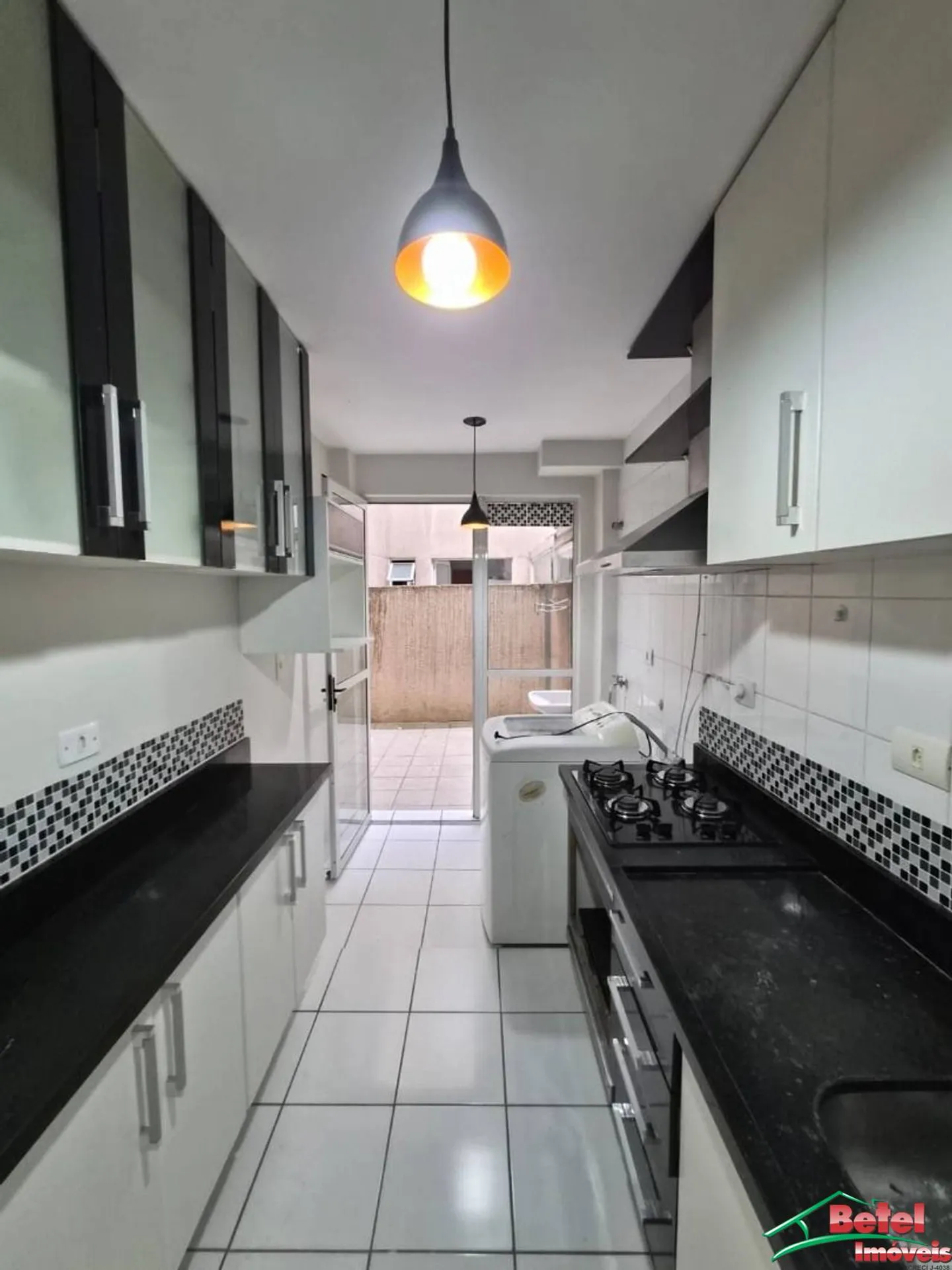 Apartamento mobiliado, 54 m², com máquina de lavar