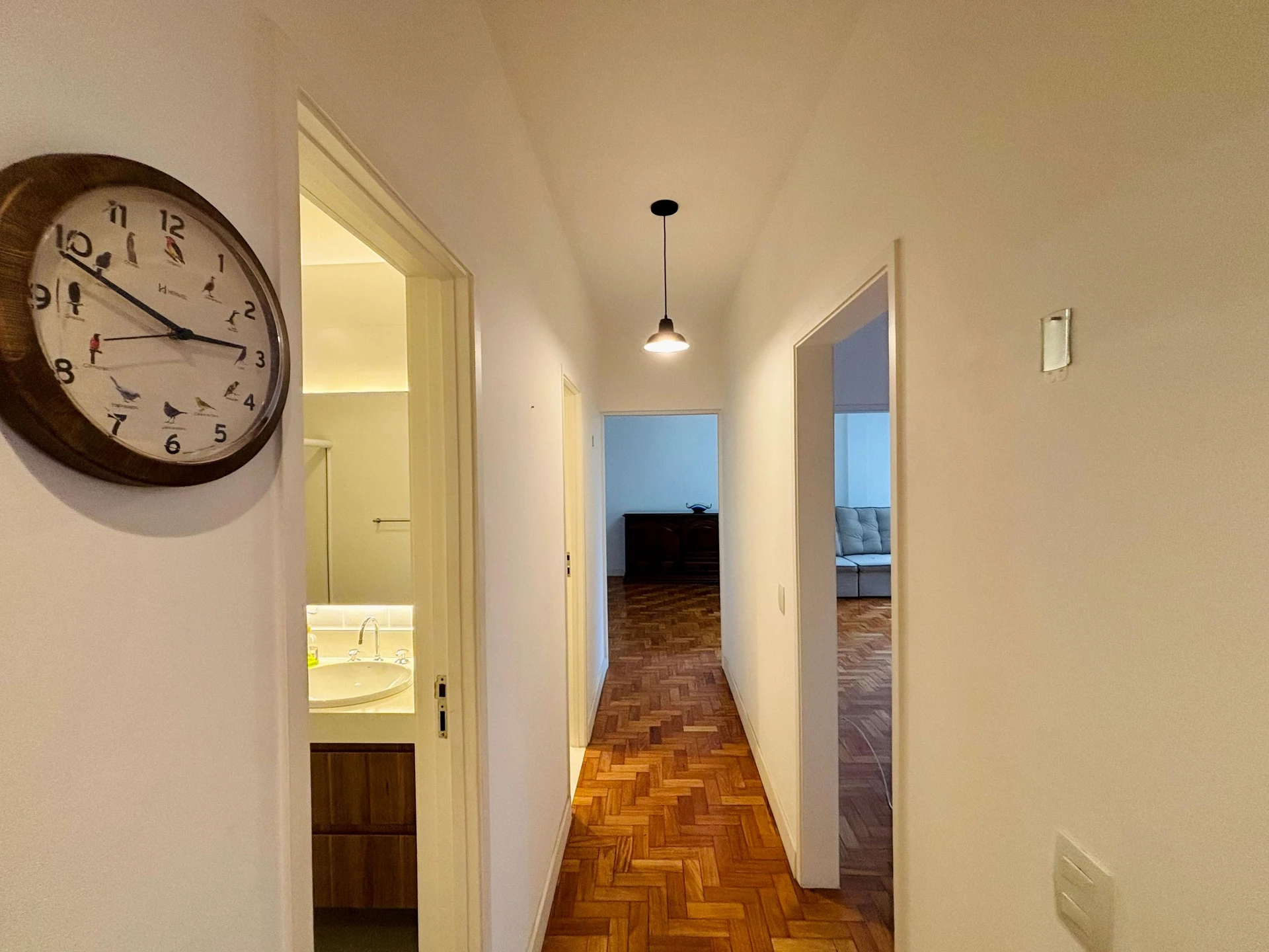 Washing machine in a 3-bedroom apartment, 110 m² — photo 23