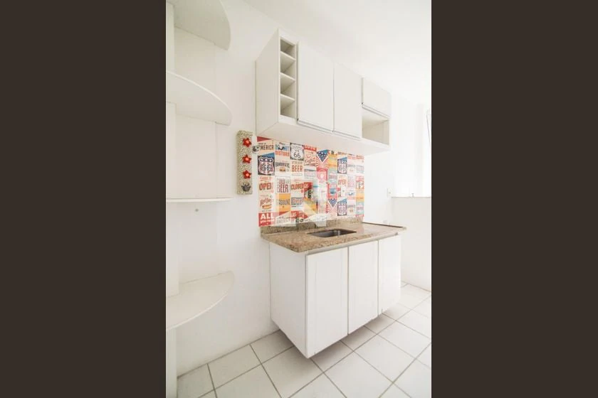 Home office in a one-bedroom apartment, 65 m² — photo 17