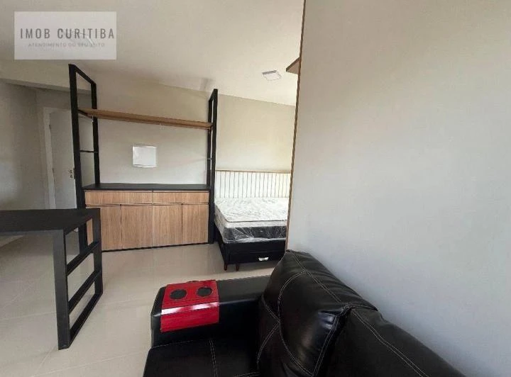 Furnished 40 m² studio with open-plan kitchen and balcony — photo 6