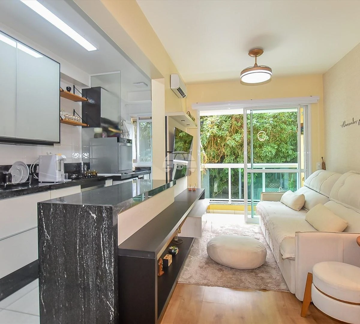 78 m² apartment with 2 bedrooms and open-plan kitchen — photo 5