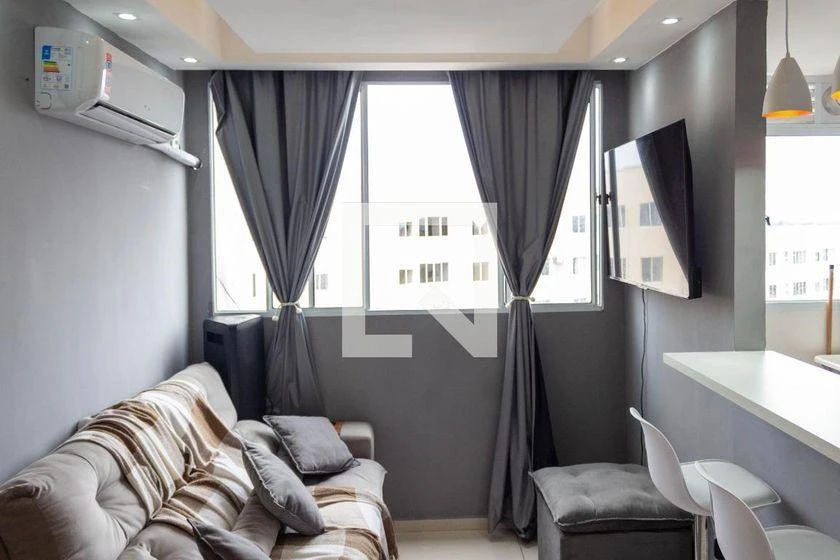 Furnished apartment, 42 m², with a washing machine — photo 12
