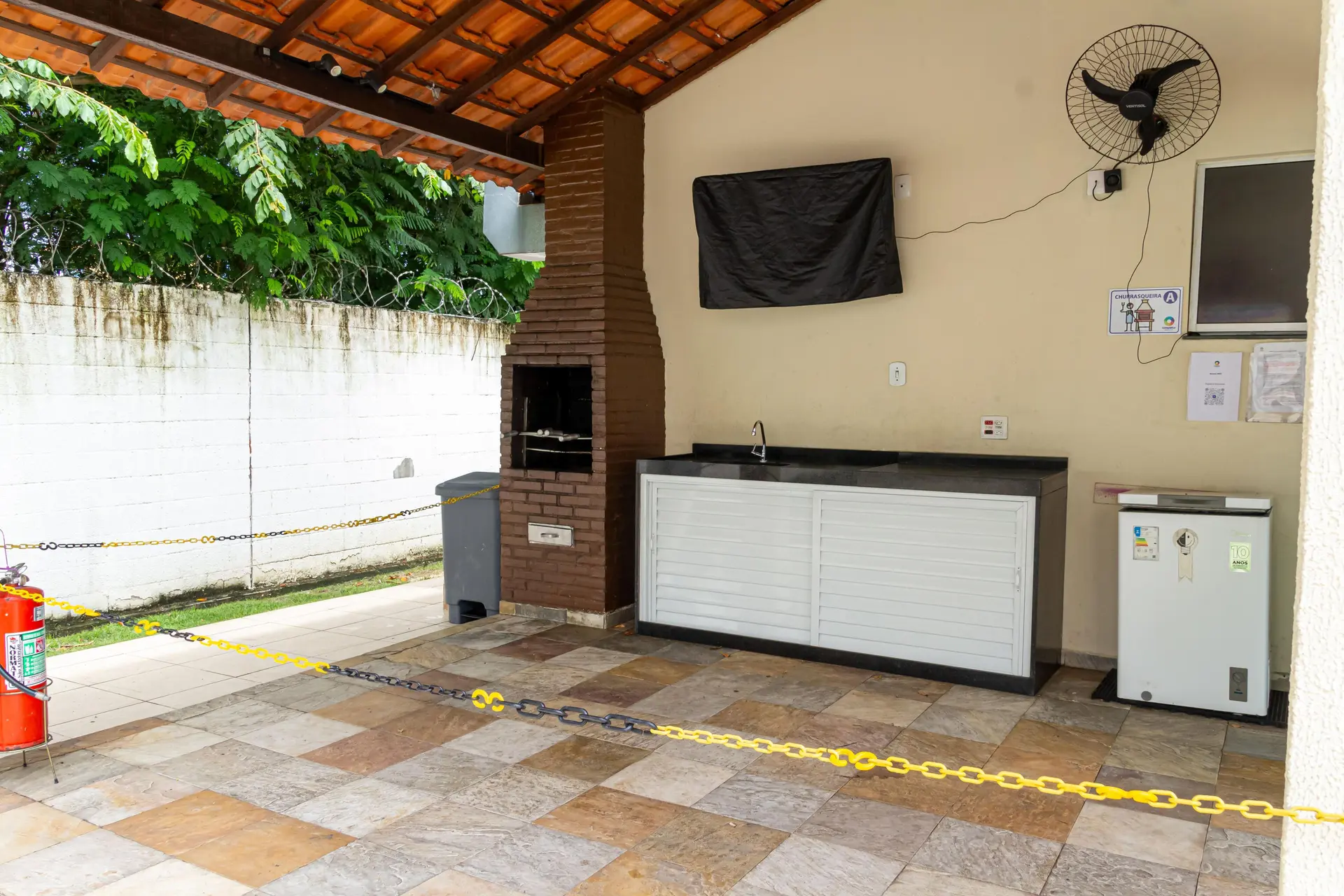Apartamento mobiliado de 2 quartos em condomínio com piscina — photo 62