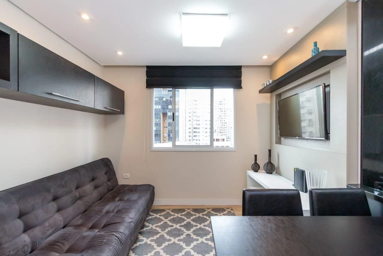 Apartamento mobiliado de 1 quarto com máquina de lavar — photo 12