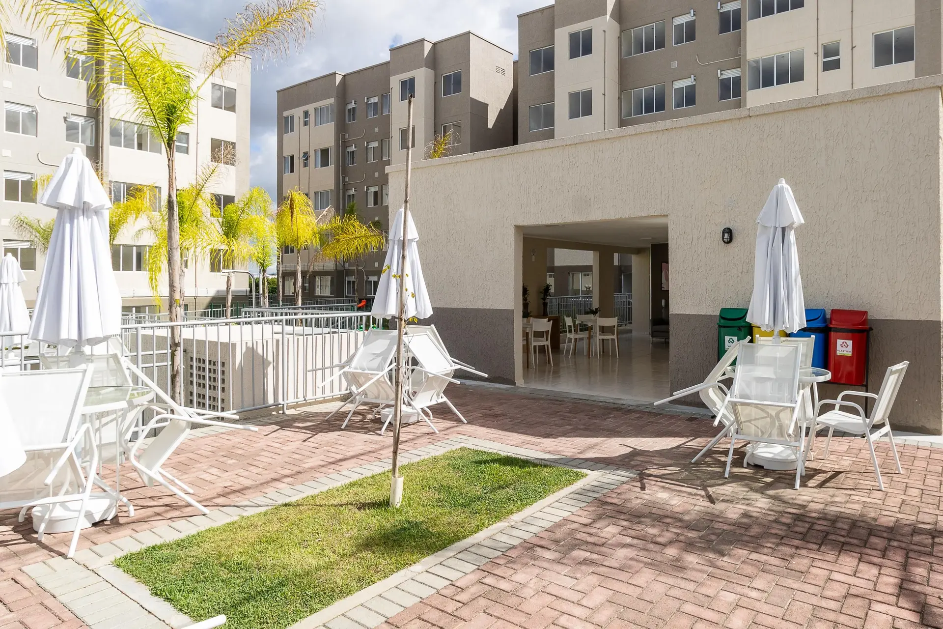 Apartamento mobiliado em condomínio com academia — photo 34