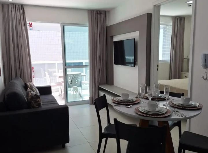 Apartamento mobiliado com 2 suítes e varanda gourmet — photo 7