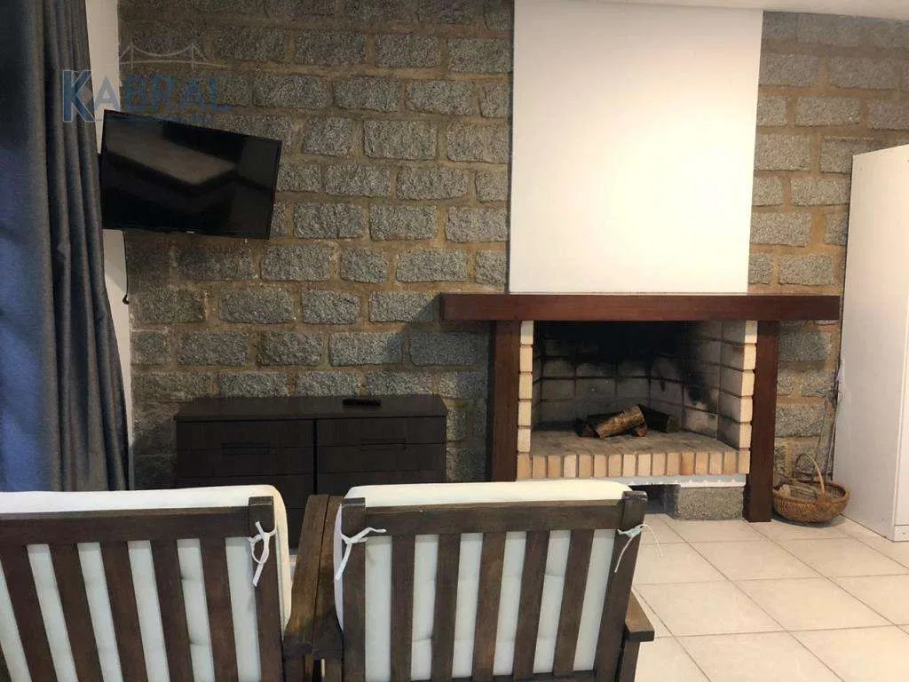 26 m² studio with a grill on the balcony and a mountain view