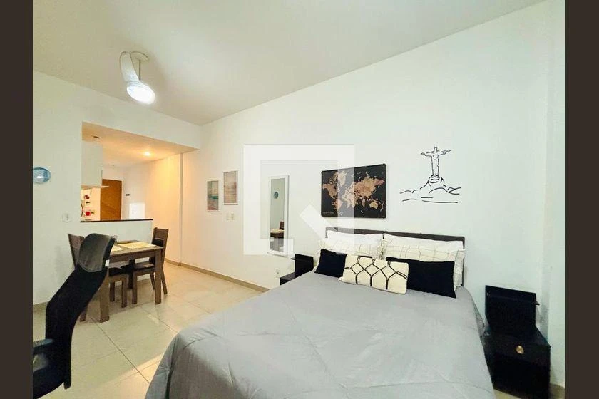 1 quarto e espaço de home office: apartamento de 38 m² — photo 7