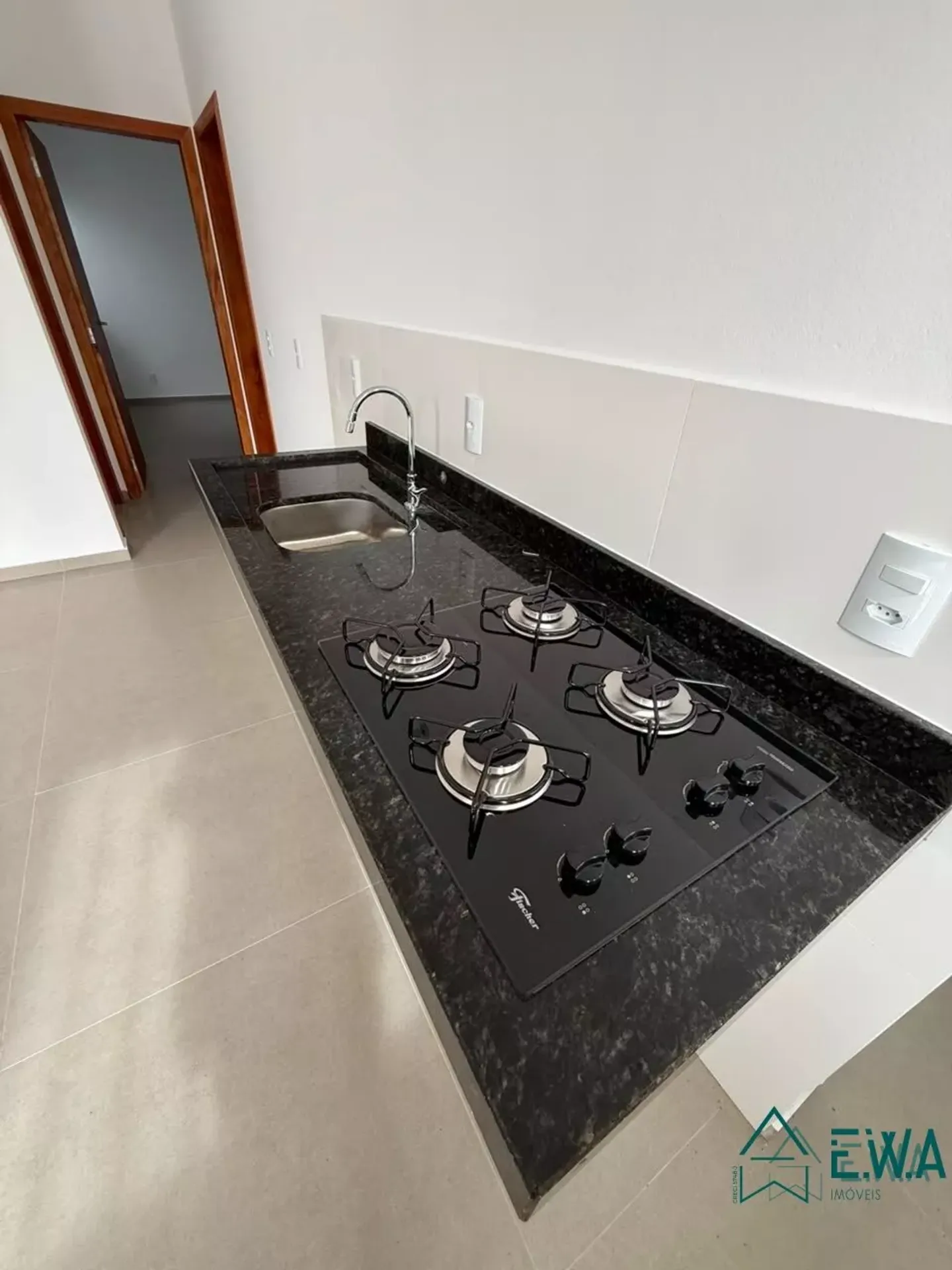 Casa sem mobília com 2 quartos e cozinha integrada a gás — photo 6